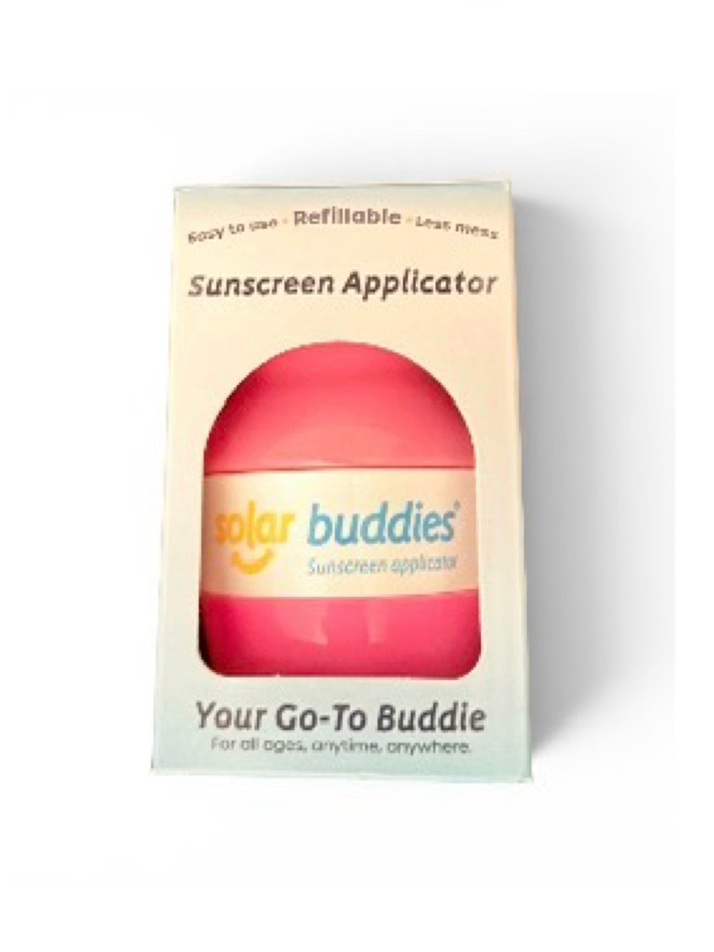 Solar Buddies Penelope Pink Refillable Sunscreen Applicator NIB Dragons’ Den